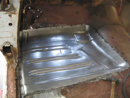 Front Floor Pan Patched