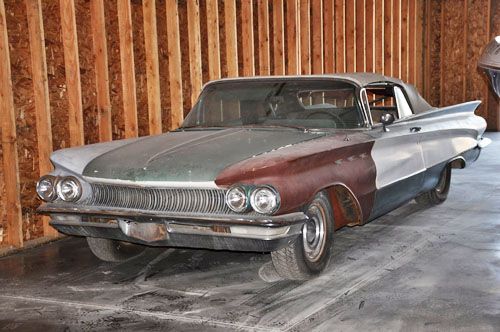 1960 Buick Invicta Convertible. As Found